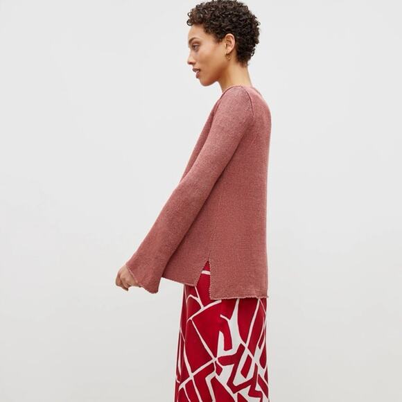 MM. Lafleur The Samara Sweater Knit Linen Copper Small - Picture 5 of 12